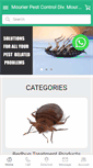 Mobile Screenshot of mourierpestcontrol.com